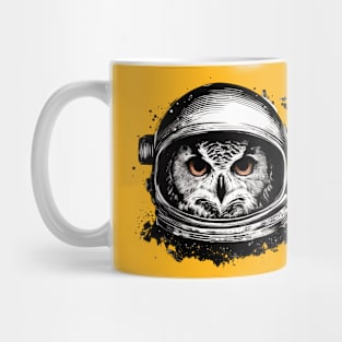 Owl astronaut helmet Mug